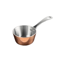 Vogue Mini Copper Tri Wall Sauté Pan 85mm