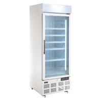 Polar G-Series Upright Display Freezer White 412Ltr