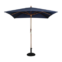 Bolero Square Outdoor Umbrella 2.5m Navy Blue