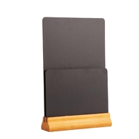 Olympia Tabletop Double Chalkboard Menu Holder