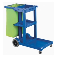 Rapidclean Janitors Cart + Bag