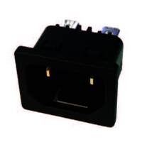 Power Socket for Pacvac Power Lead (male) 3-prong (KC257-IEC3)