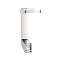 P+W Single Wall Holder, chrome - screw on