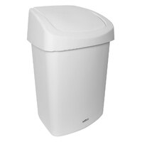 White Rubbish Bin 25L 