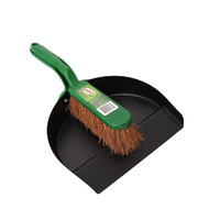 Premium Metal Dustpan Set 