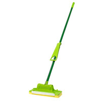 Extra Wide Lightning Sponge Mop Space Saver