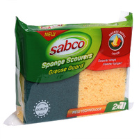 Grease Guard Sponge Scourer 2PK