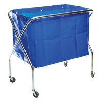 Scissor Waste Trolley Complete