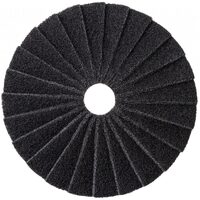 GLOMESH TURBOSTRIP SEGMENTED ROTARY PAD - BLACK 400MM