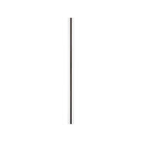 Wand - Straight Piece - Chrome - 38mm